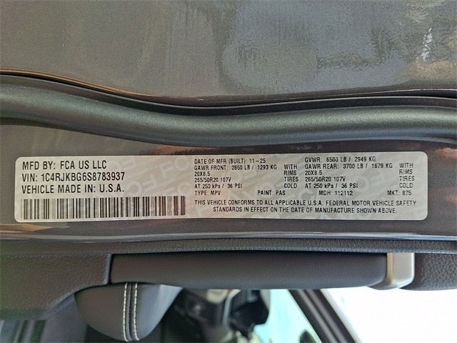 2025 Jeep Grand Cherokee L Limited