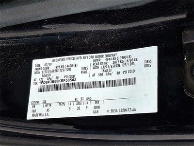 2019 Ford F-350SD XL 168 WB