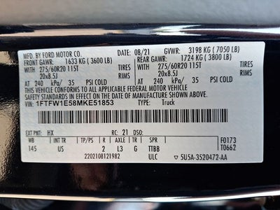 2021 Ford F-150 XLT