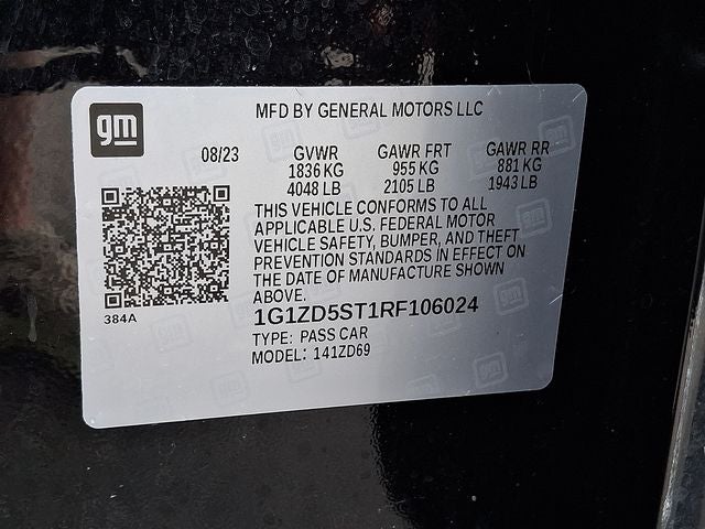 2024 Chevrolet Malibu LT 1LT