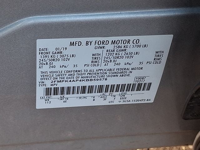 2019 Ford Edge ST