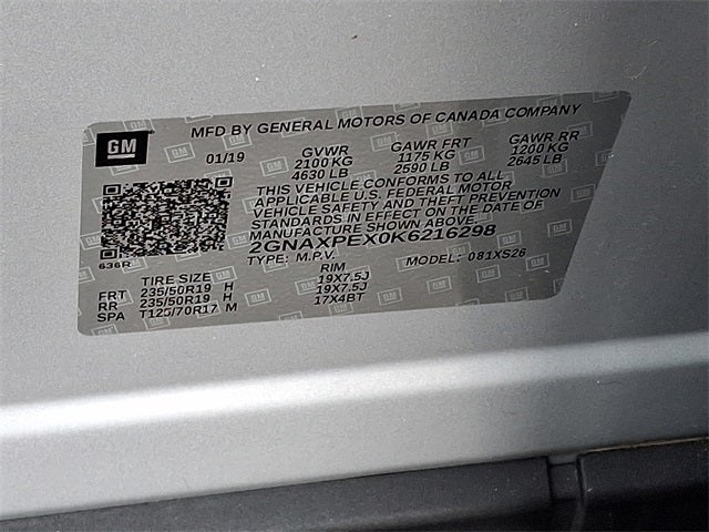 2019 Chevrolet Equinox Premier