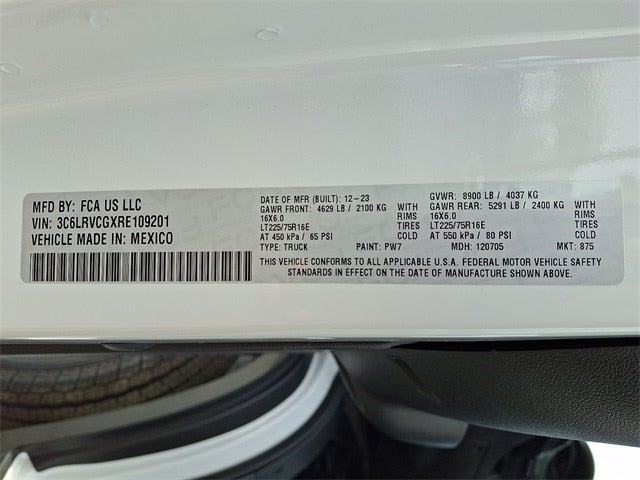 2024 RAM ProMaster 2500 High Roof