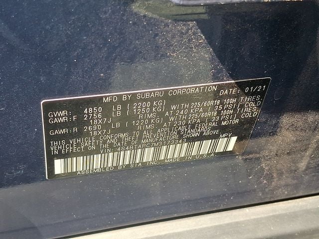 2021 Subaru Outback Touring