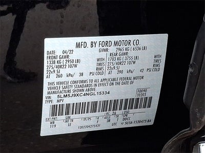 2022 Lincoln Aviator Black Label