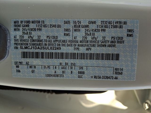 2025 Lincoln Corsair Premiere