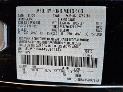 2025 Lincoln Nautilus Reserve