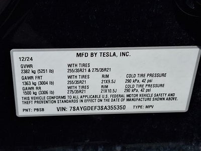 2025 Tesla Model Y Performance