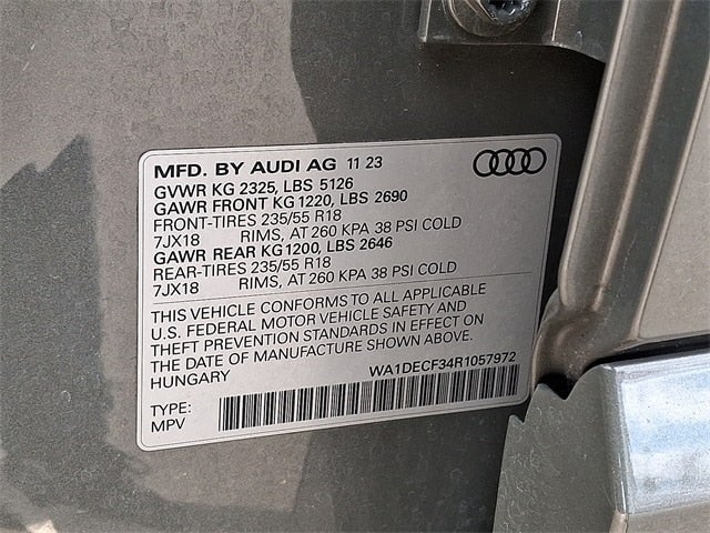 2024 Audi Q3 Premium S Line quattro