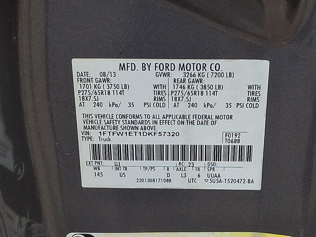 2013 Ford F-150 XLT