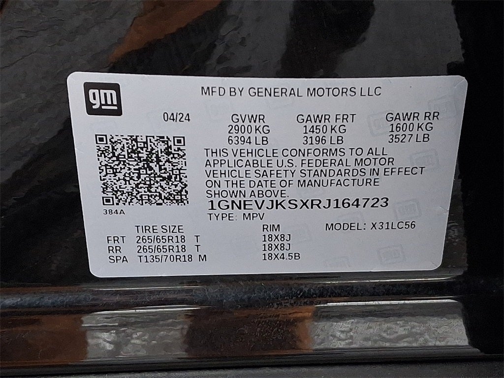 2024 Chevrolet Traverse Z71