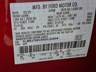 2025 Lincoln Aviator Reserve