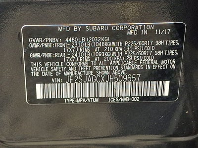 2018 Subaru Forester 2.5i Premium