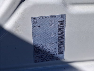 2024 Nissan Altima SR FWD