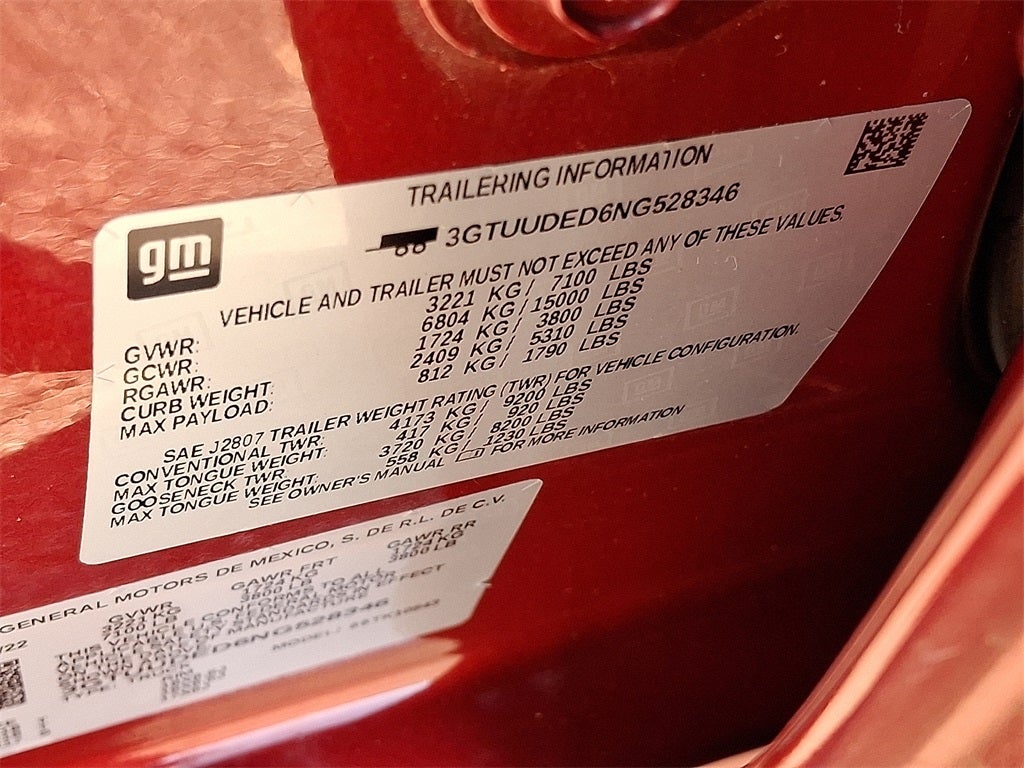 2022 GMC Sierra 1500 SLT