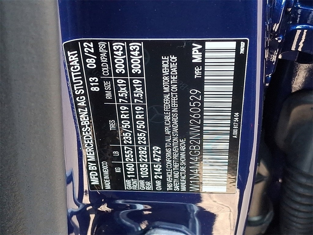 2022 Mercedes-Benz GLB GLB 250