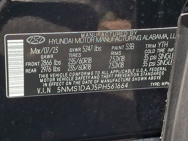 2023 Hyundai Santa Fe SE