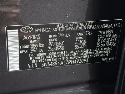 2023 Hyundai Santa Fe Calligraphy