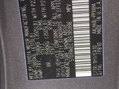 2024 Toyota Sienna XLE 7 Passenger