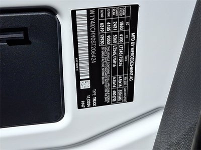 2025 Mercedes-Benz Sprinter 2500 Cargo 170 WB High Roof