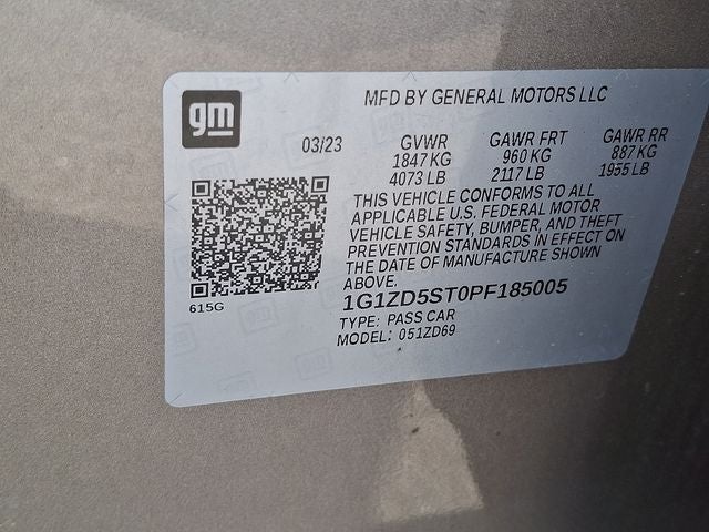 2023 Chevrolet Malibu LT 1LT