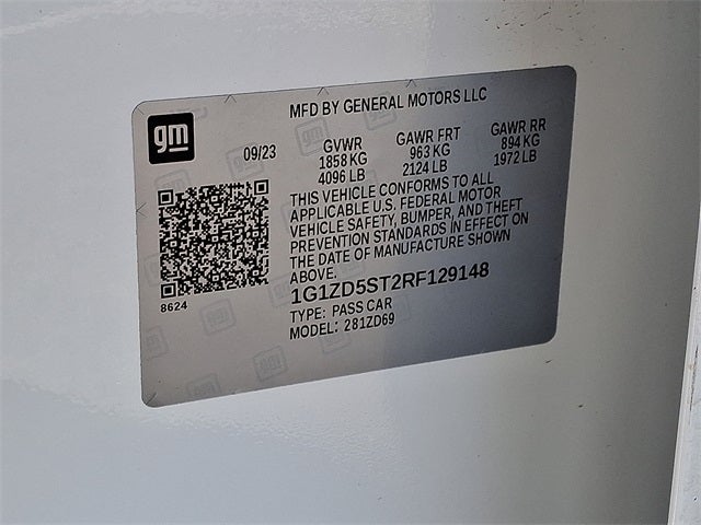 2024 Chevrolet Malibu LT 1LT