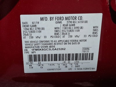 2020 Ford Explorer ST