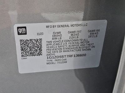 2024 Chevrolet Malibu LT 1LT