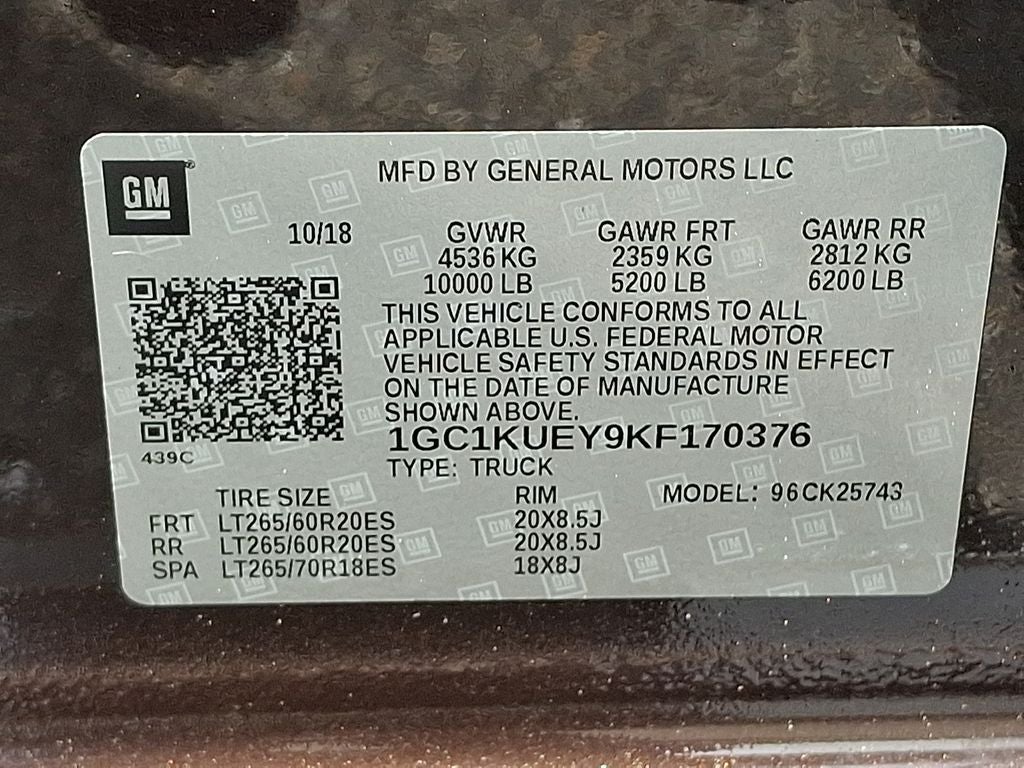 2019 Chevrolet Silverado 2500HD High Country