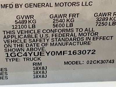 2021 Chevrolet Silverado 3500HD LTZ