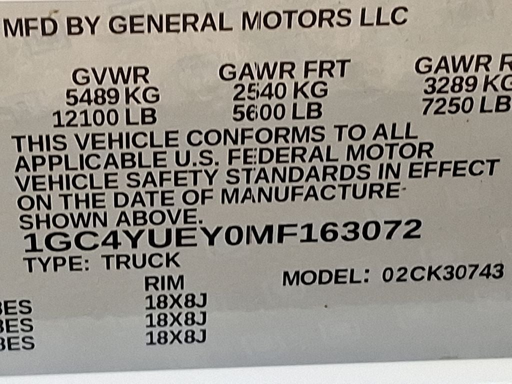 2021 Chevrolet Silverado 3500HD LTZ