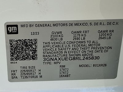 2024 Chevrolet Equinox LT