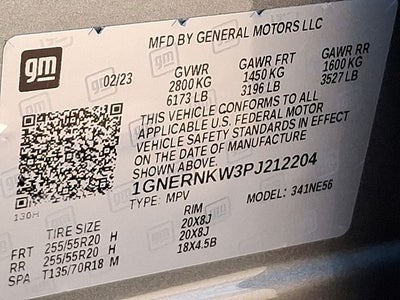 2023 Chevrolet Traverse High Country