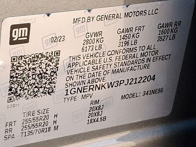 2023 Chevrolet Traverse High Country