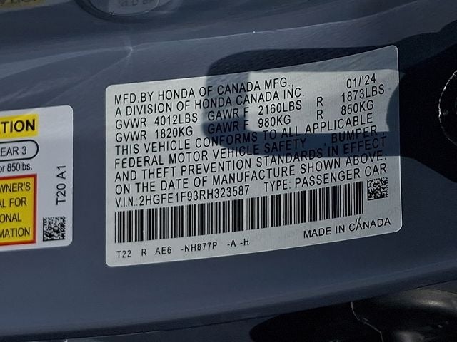 2024 Honda Civic Touring