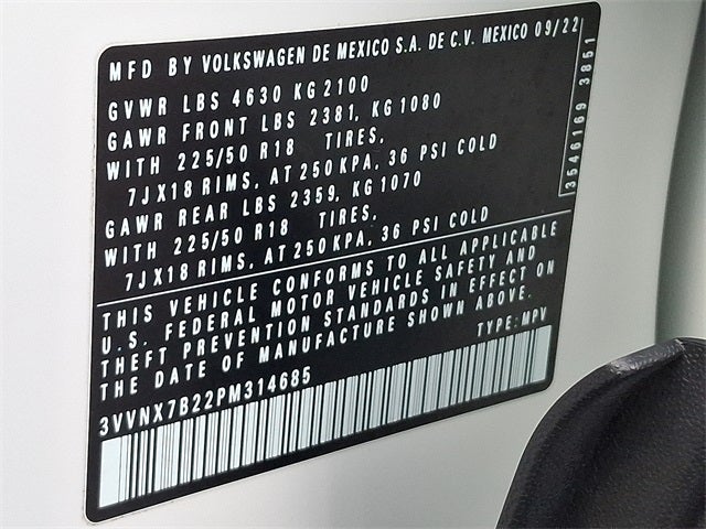 2023 Volkswagen Taos 1.5T SE