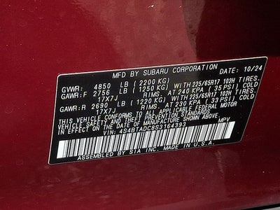 2025 Subaru Outback Premium