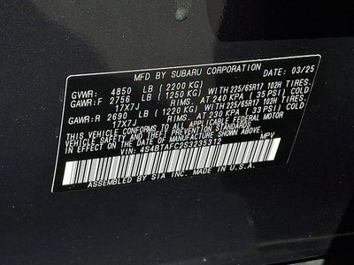 2025 Subaru Outback Premium