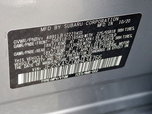 2021 Subaru Forester Limited