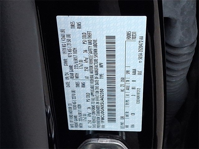 2025 Ford Escape Active