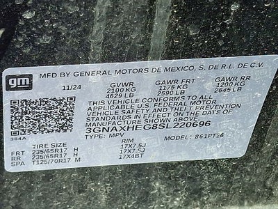 2025 Chevrolet Equinox LT