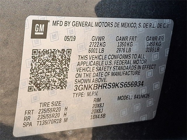 2019 Chevrolet Blazer Base 3LT