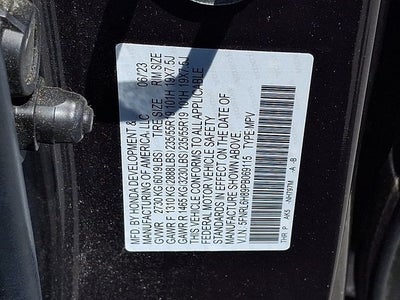 2023 Honda Odyssey Touring