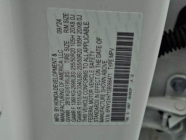 2025 Honda Pilot Touring