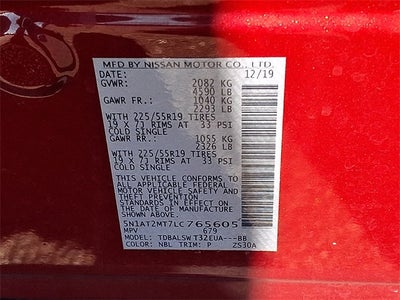 2020 Nissan Rogue SL