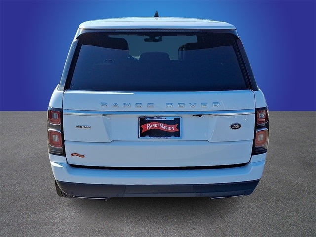 2018 Land Rover Range Rover HSE