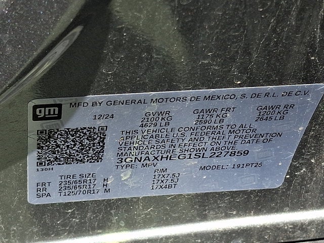 2025 Chevrolet Equinox LT