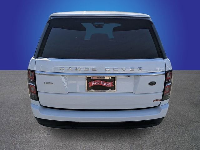 2019 Land Rover Range Rover HSE