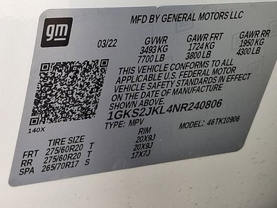 2022 GMC Yukon XL Denali