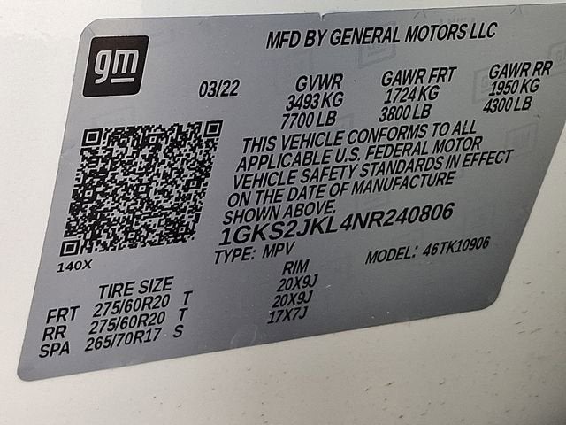 2022 GMC Yukon XL Denali